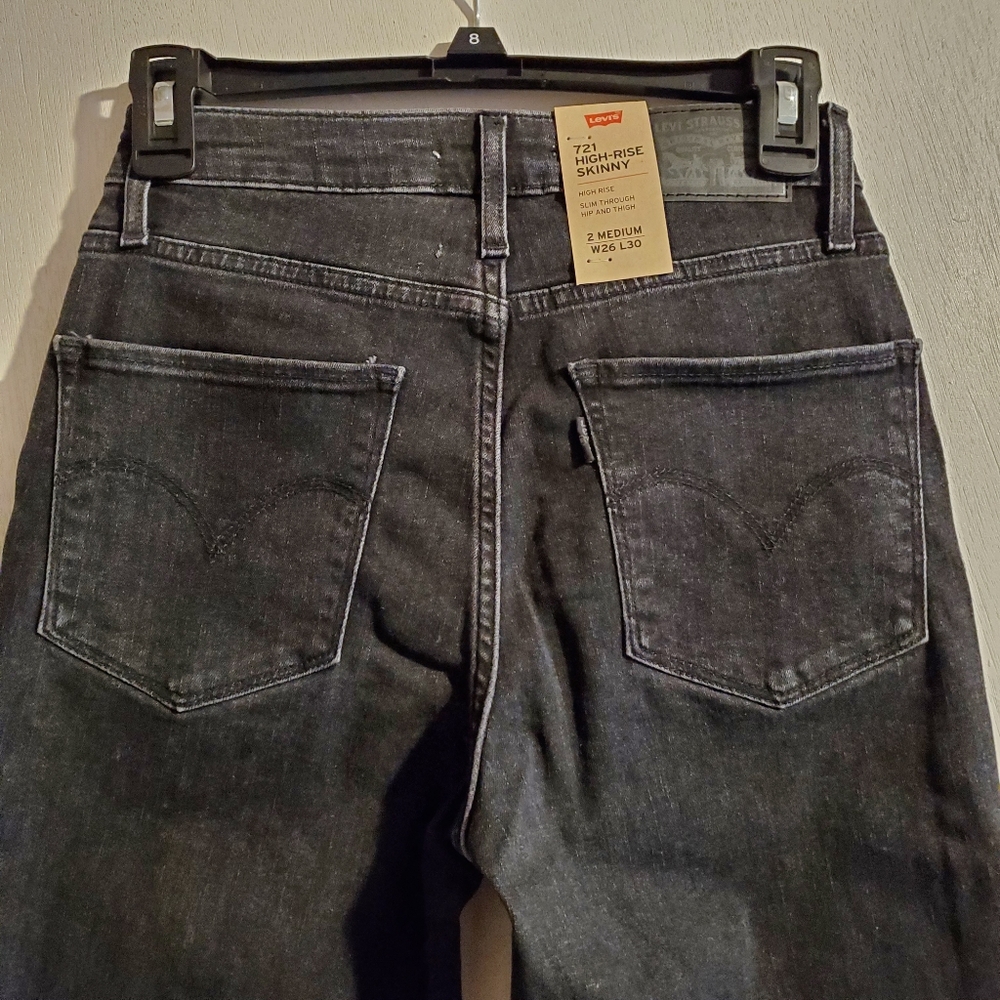 💖 LEVI'S 721 High Rise Skinny Jeans - Picture 13 of 16